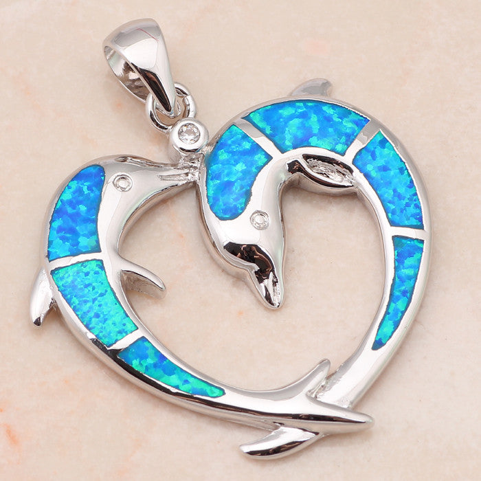 Love Dolphins Pendant