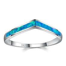 Ocean Blue Opal Ring