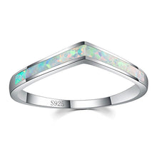 Ocean Blue Opal Ring