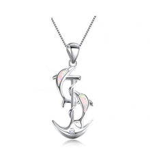 Dolphin Anchor Necklace